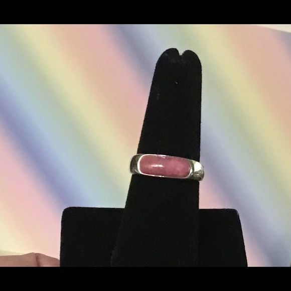 Set of 3 Gemstone Rings set in Sterling Silver - Picture 4 of 10